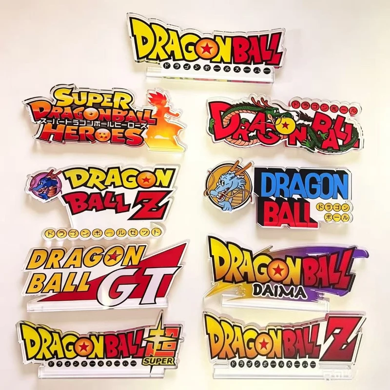 Base de acrílico transparente para exhibición de figuras de anime Dragon Ball Tenkaichi Budokai, modelo de juguete de dibujos animados Super Saiyan.