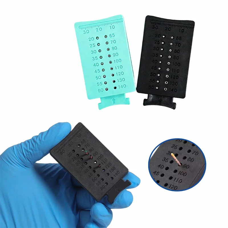 

1Pc Dental Instruments Endo Rulers Gutta Percha Points Gauge Cutter Span Measure Scale Endodontic Dental Correction Tools