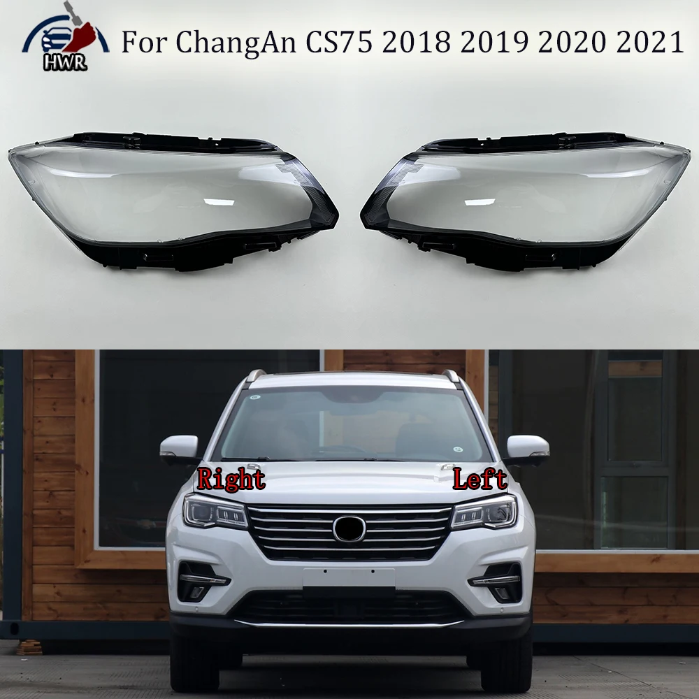 

Headlamp Cover Headlight Shell Transparent Lens Plexiglass Replace Original Lampshade For ChangAn CS75 2018 2019 2020 2021