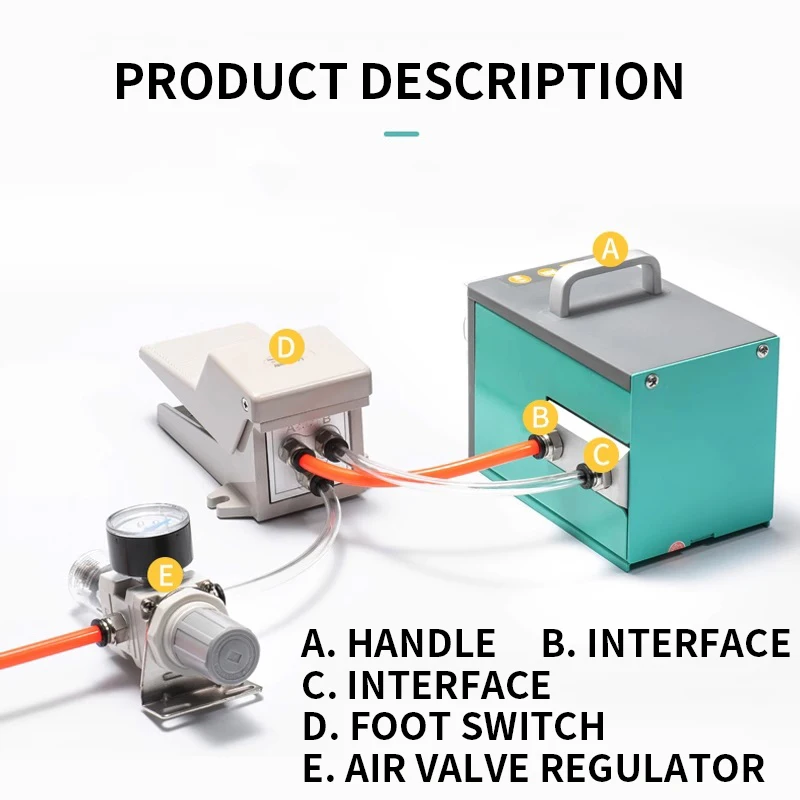 2.7T pneumatic wire cutters NB-20A cold terminal crimping machine 0.25-35m㎡ new energy terminal crimping machine