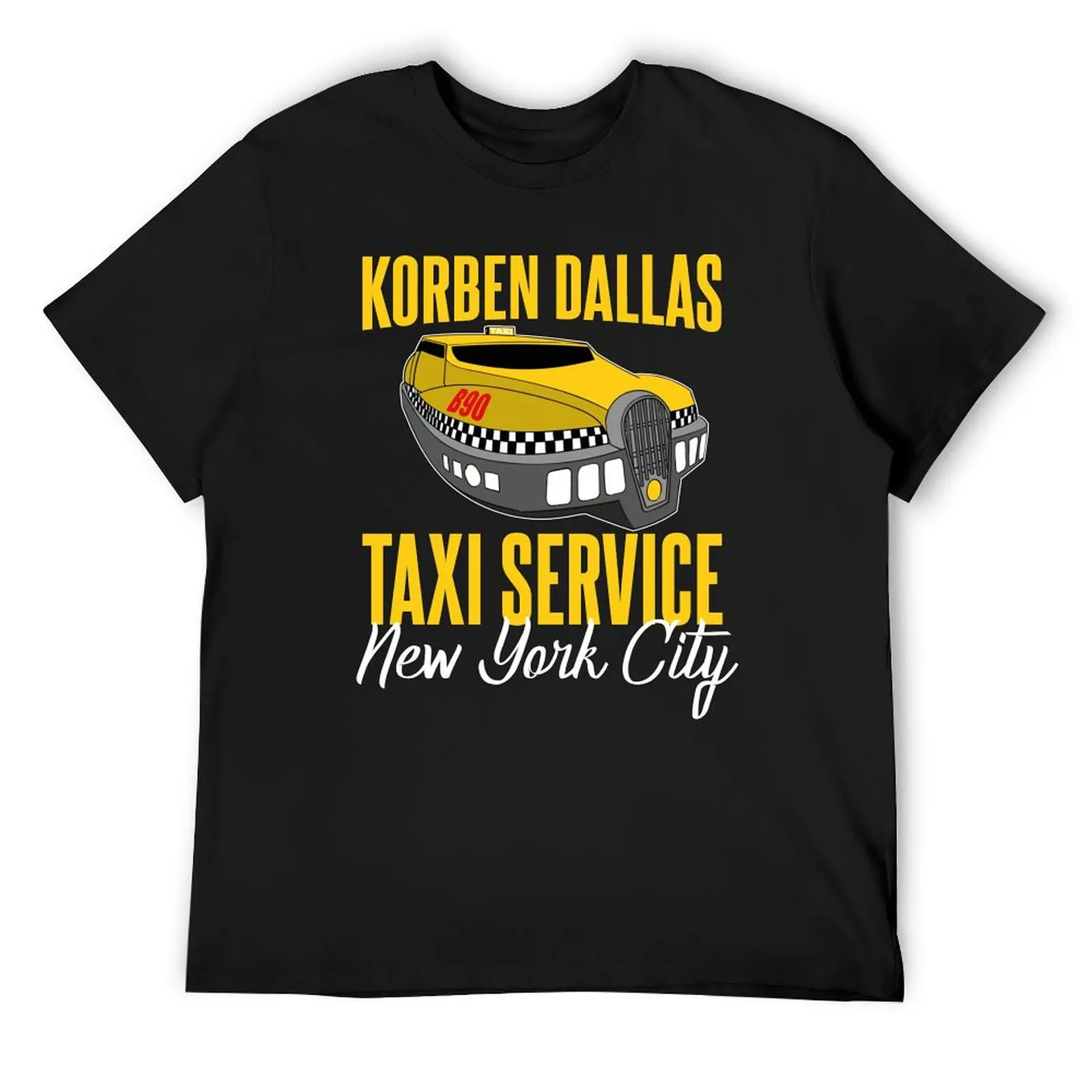 Korben Dallas Taxi Service T-Shirt cheap stuff tops Short sleeve tee men