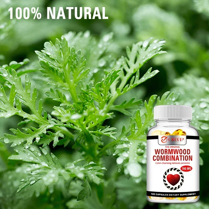 Wormwood Combination 700 Mg - Promotes Colon Cleansing and Detoxification