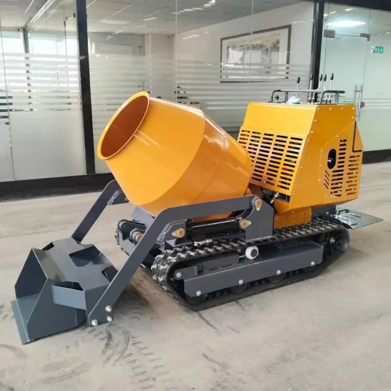 

Customized High Quality Small Crawler Concrete Mixer Municipal Self-Loading Concrete Mixer Road Paving Cement Mortar Mini Concre