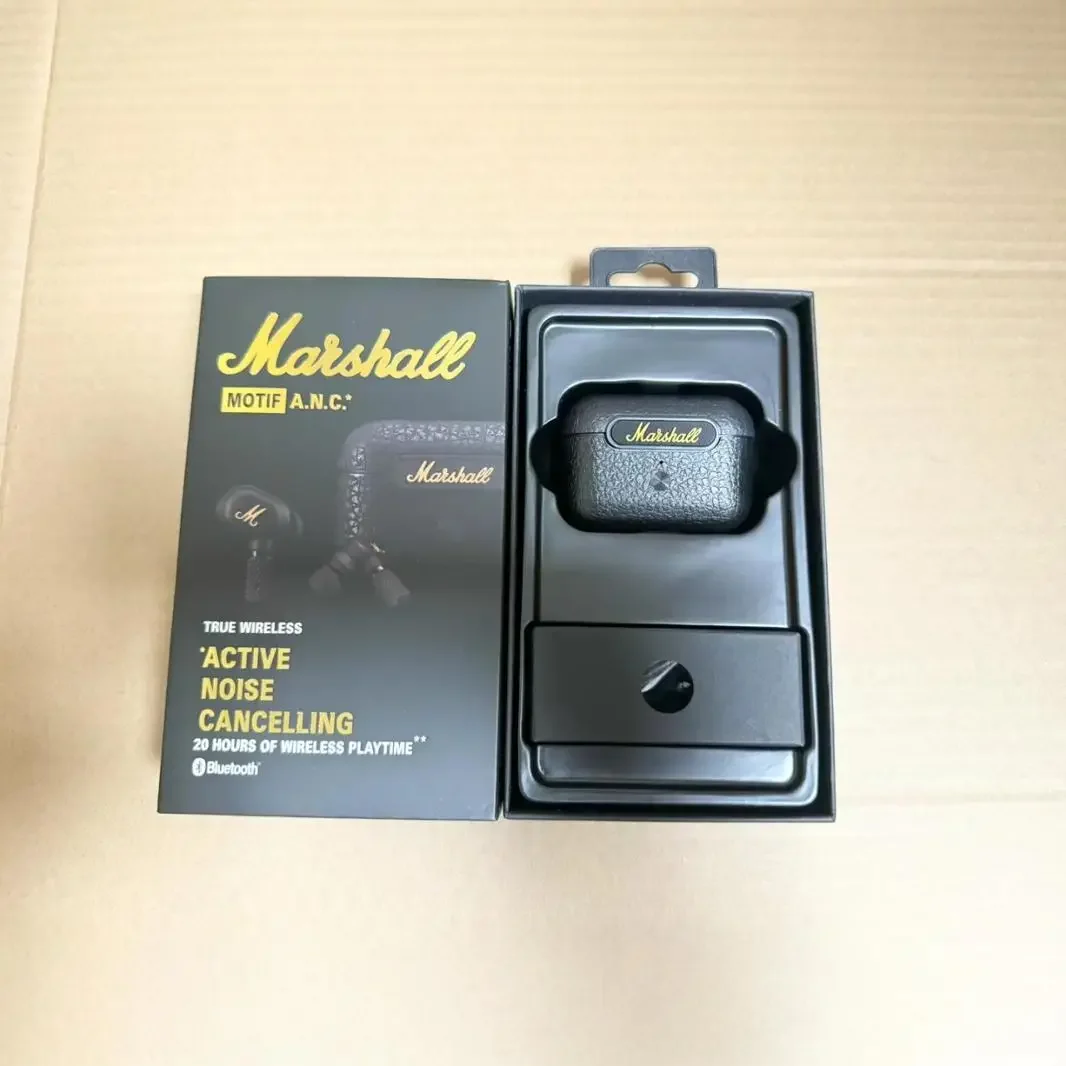 2025 Nuovo Adatto per MARSHALL MOTIF ANC Marshall True Wireless Bluetooth Auricolari con cancellazione del rumore Portatili da esterno