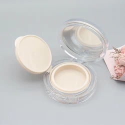 15g/0.5oz Empty Air Cushion Puff Box Portable Cosmetic Makeup Case Container with Powder Sponge Mirror for BB Cream Foundation