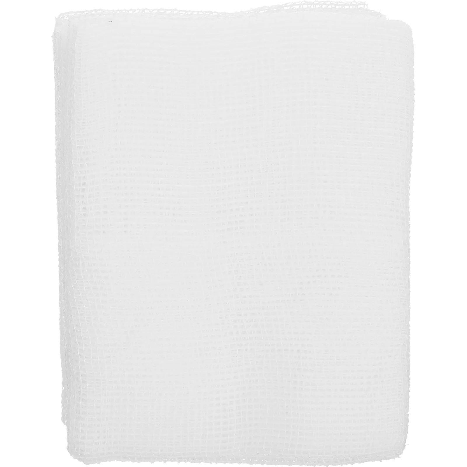 50 Pcs First Aid Bandaging Pads Gauze Piece Bandages Emergency Wound White Tape