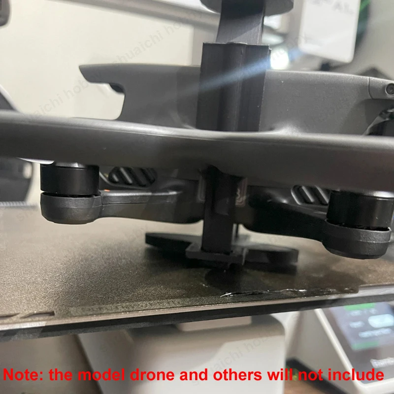 1 conjunto para dji avata2/go pro câmera de ação montagem 3d impresso suporte fixo pendurado acima/abaixo acessórios diy para rc fpv drone