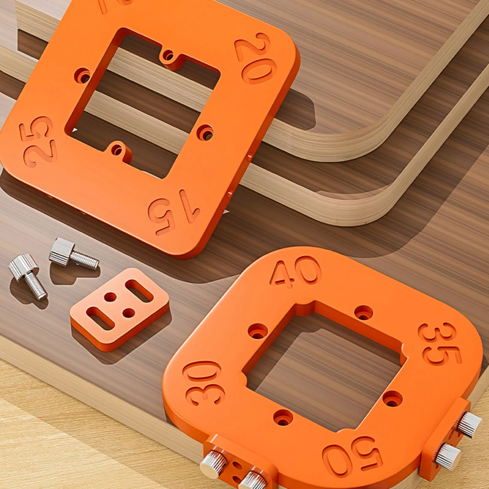 

Routing Curved Corner Milling Circular Radian Tool R10-R25/R30-R50 Router Arcs Angle Positioning Template Woodworking Tool
