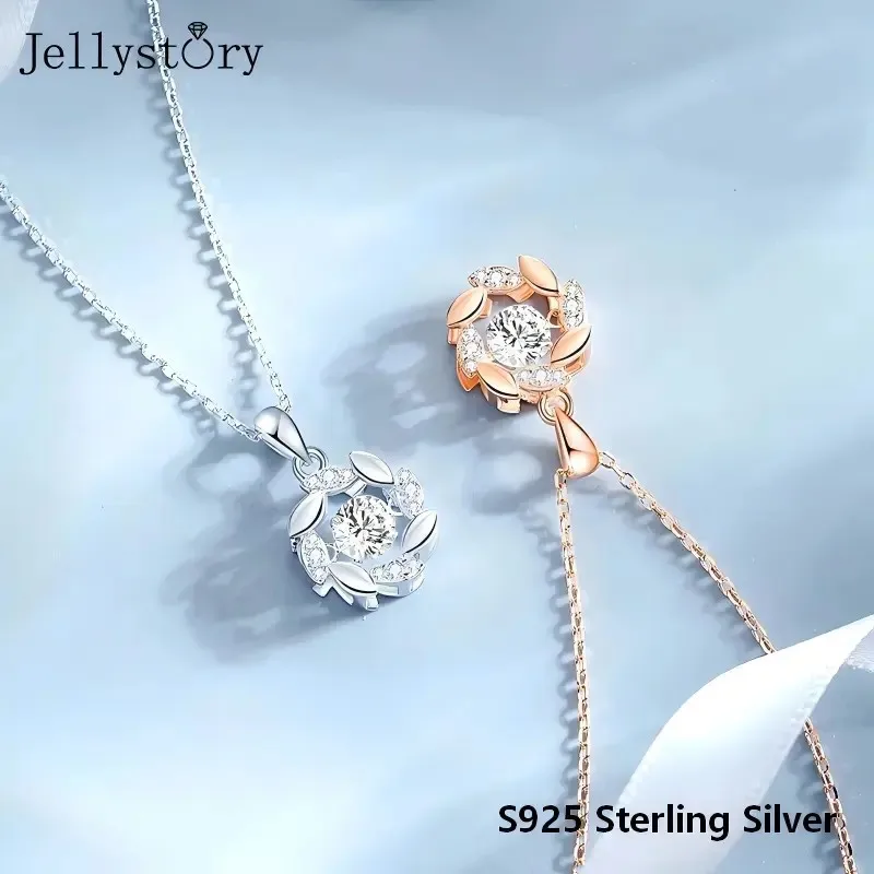 moissanite-woman-pendant-sier-necklace-for-women-chains-party-bridal-fine-jewelry-925sterling-silver-necklace