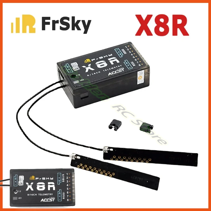 

FrSky X8R Receiver 8/16CH Telemetry For RC Quadcopter Multicopter Compatible with X7 X9D X12S transmitter