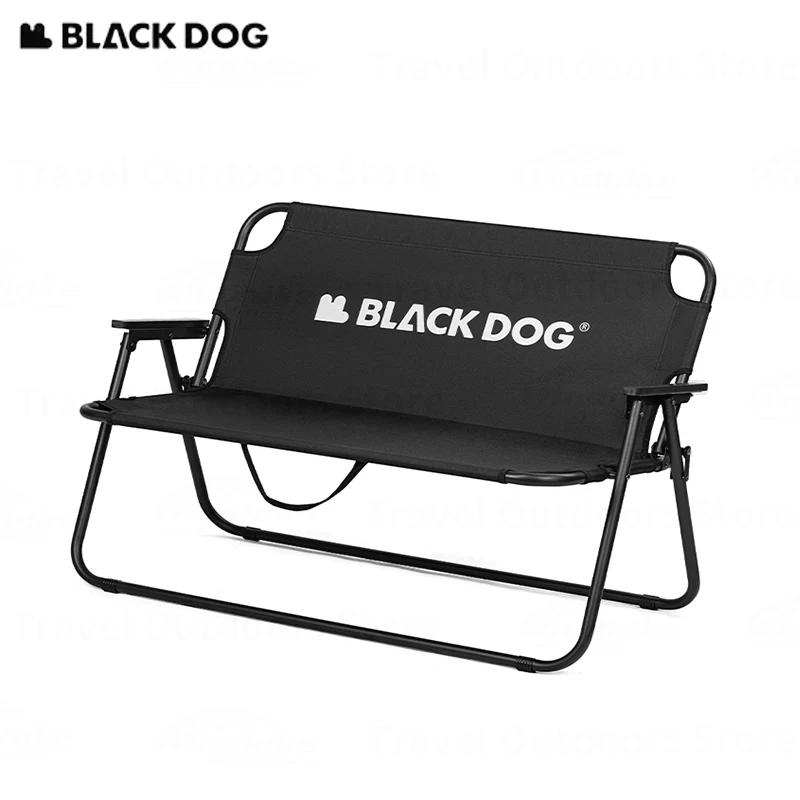 Naturehike BLACKDOG Outdoor Folding Chair Double Chair Portable Camping 600D Tear-resistant Breathable Picnic Backrest Chair