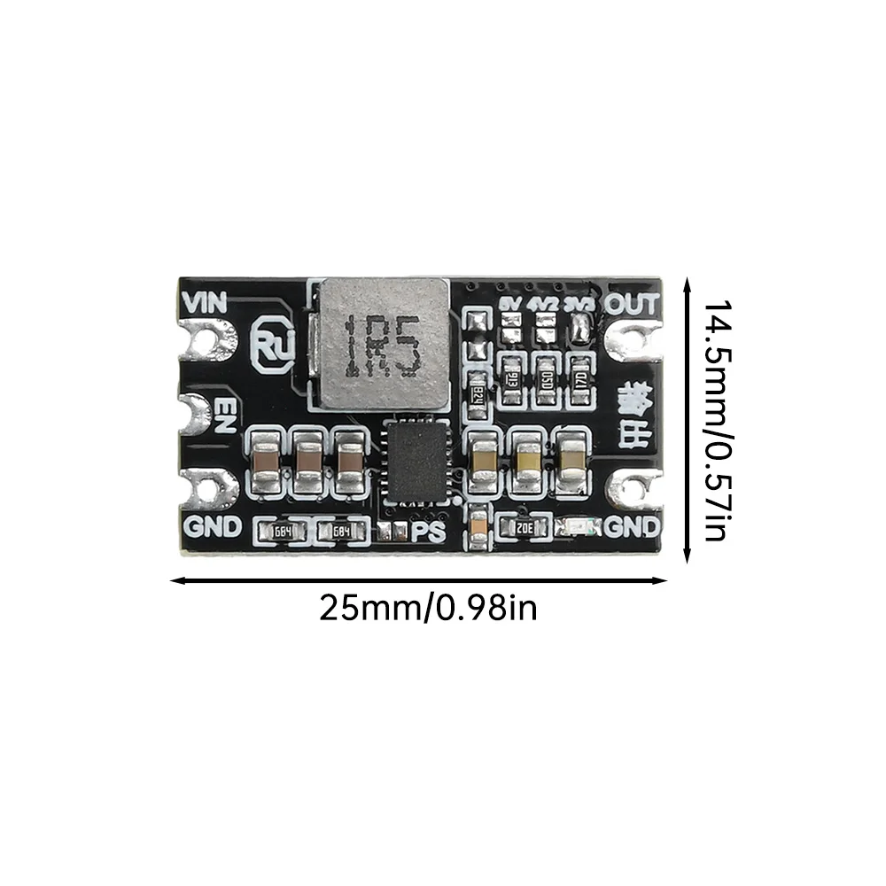 DC-DC Boost Buck Module 1.8-5.5V to 3.3V 4.2V 5V 3A Adjustable Output Low Ripple Step Up Step Down Constant Voltage Module