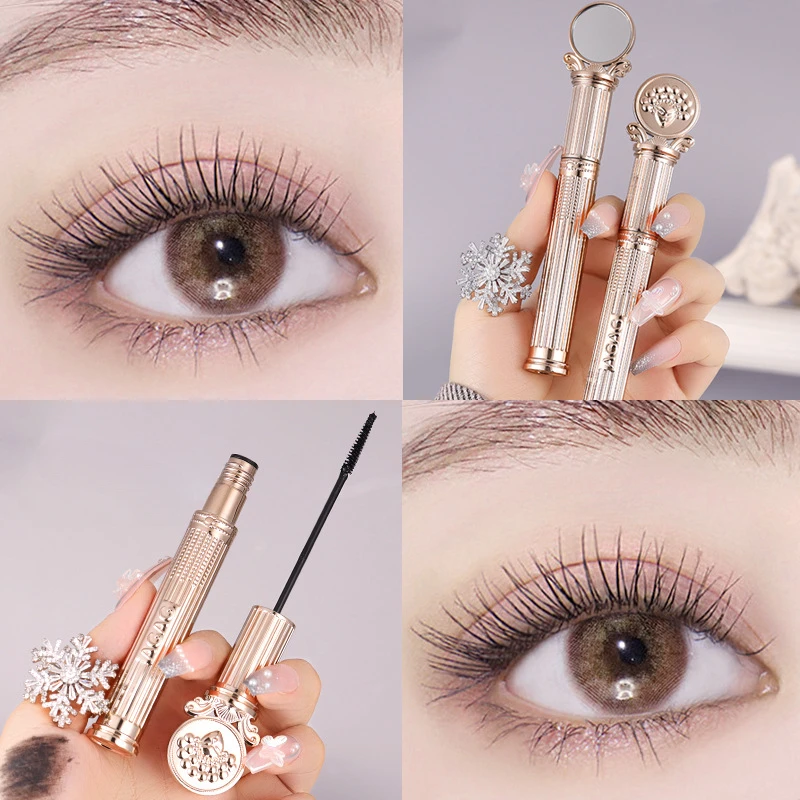 Waterproof Mascara Thick Long Lasting Lengthening Mascara Natural Curl Femme Lash Cosmetic Mascara Waterproof Makeup