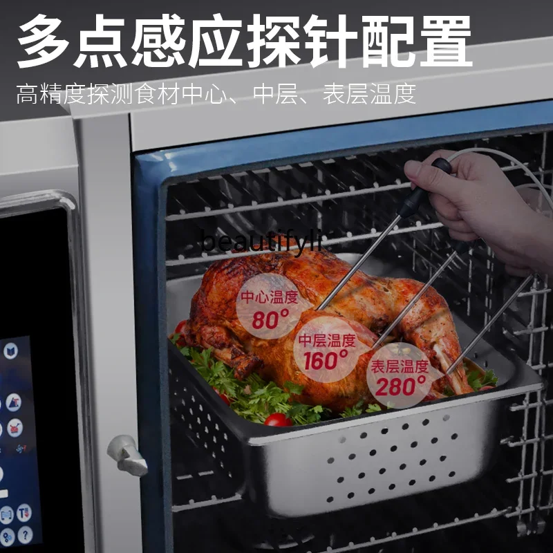 Steam Baking Oven Commercial Hotel Restaurant Fully Automatic Roasted Duck Furnace Steam Box Large Electric Oven