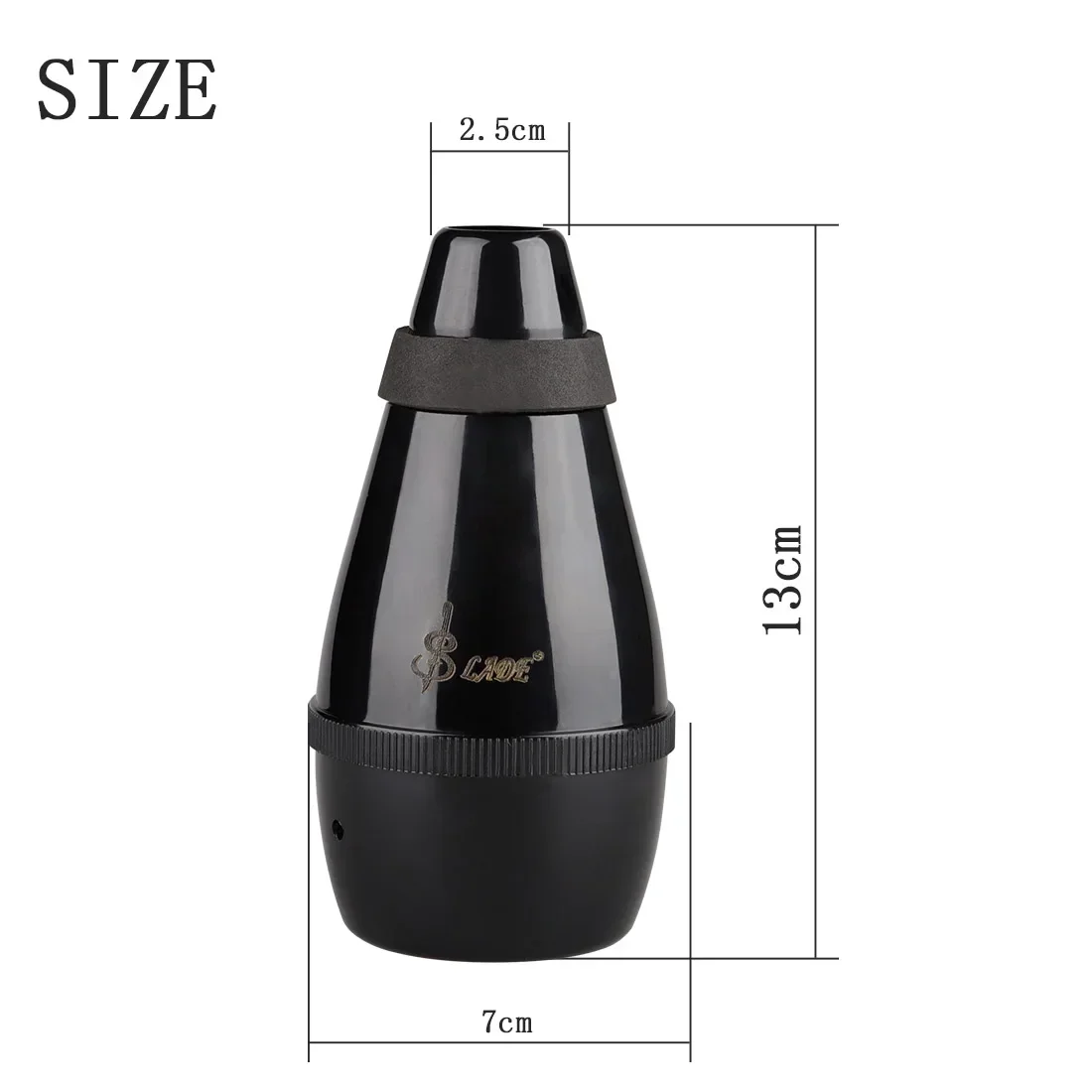 SLADE Brass Musical Instrument Trumpets Mute Parts Fully Enclosed Trumpet Weakphone Practice Trumpet Accessories and Parts
