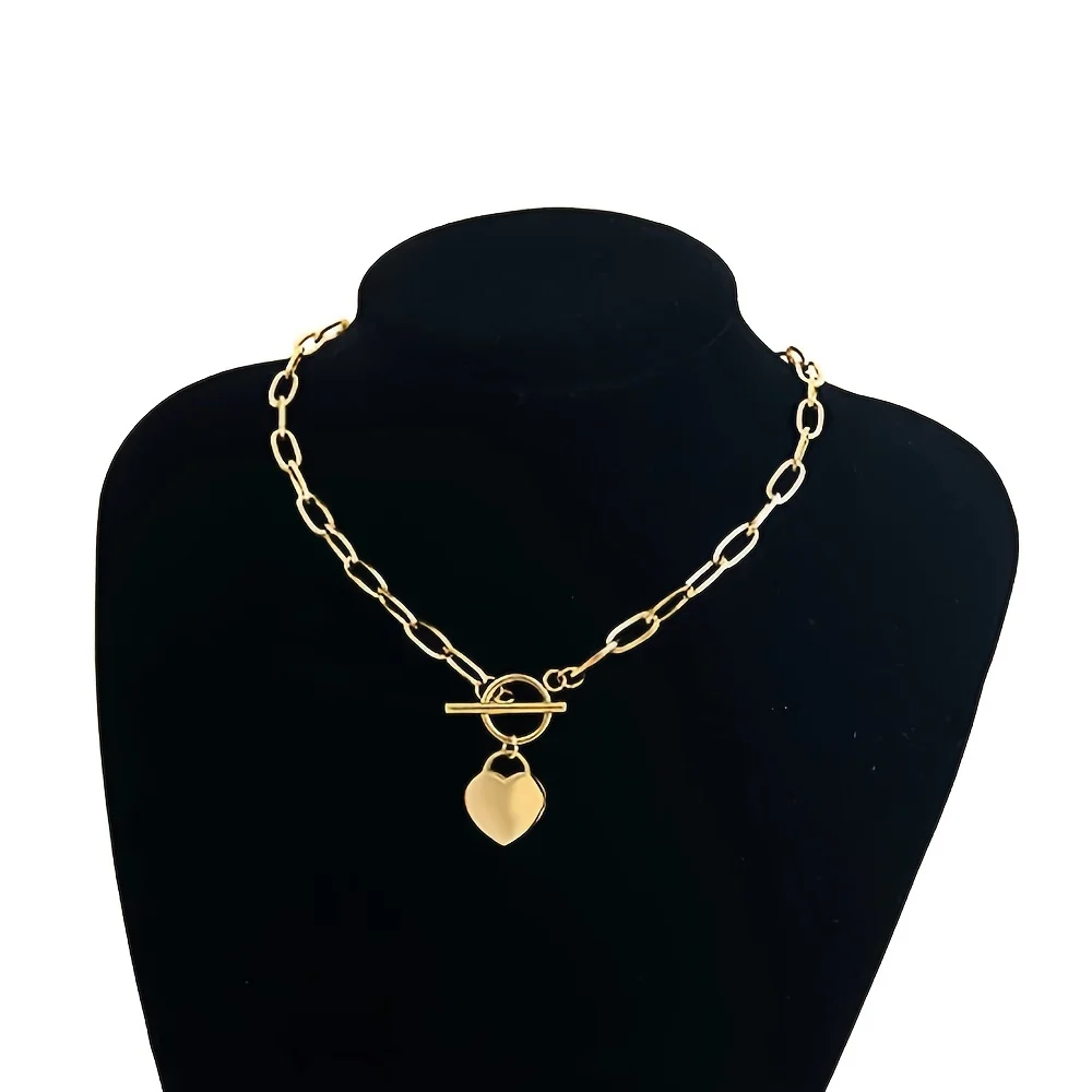 قلادة حب مع سلسلة مشبك الورق ، هدية حفلة عيد ميلاد إبداعية ، هدية عيد الحب ، لطيفة وساحرة ، مائة ساحرة ، السنة الجديدة ، عيد الميلاد