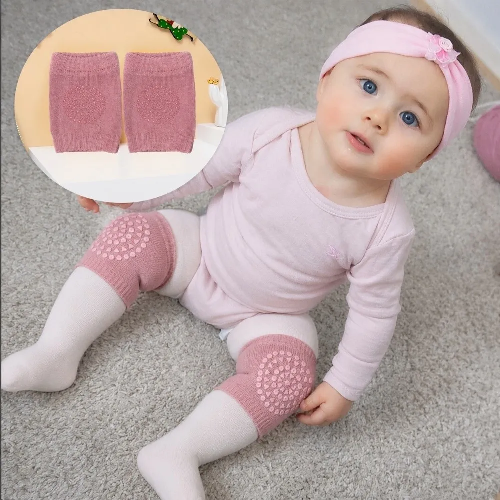 Fashion Safety Crawling Baby Knee Pad Infant Toddlers Elbow Cushion Baby Kneecap Protector Knee Support Baby Leg Warmer for Baby