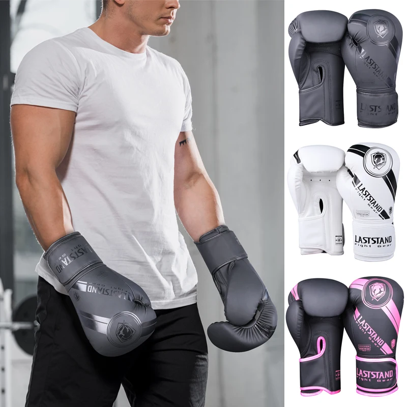 

Adult boxing gloves, men's and women's Sanda, Muay Thai combat, professional boxing gloves, training and fitness