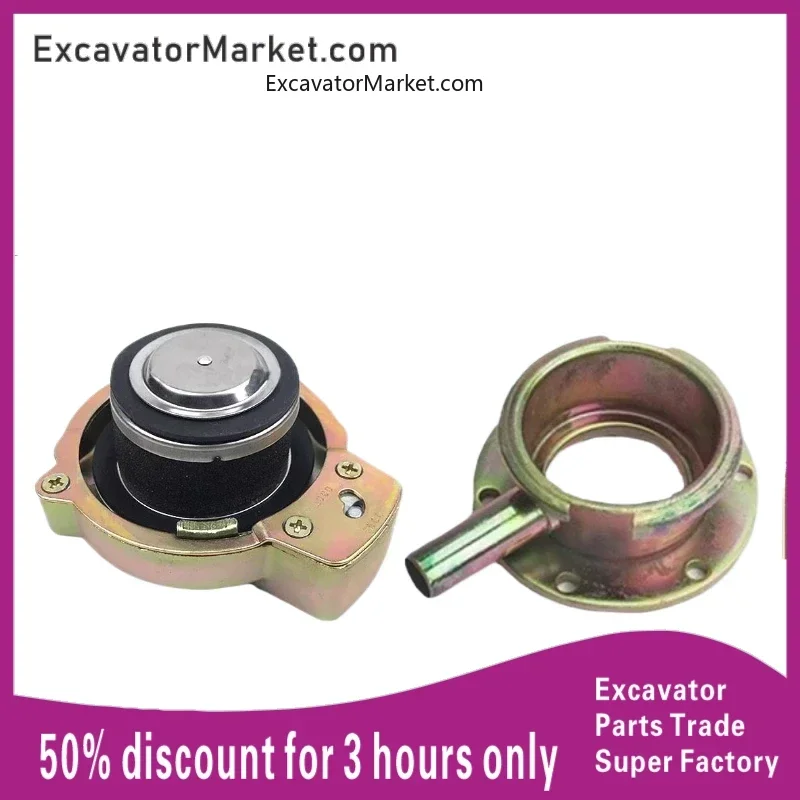 Excavator Spare Excavator Komatsu PC pc120 200 210 220 240 300 360-6-7-8 Hydraulic oil tank cap filler