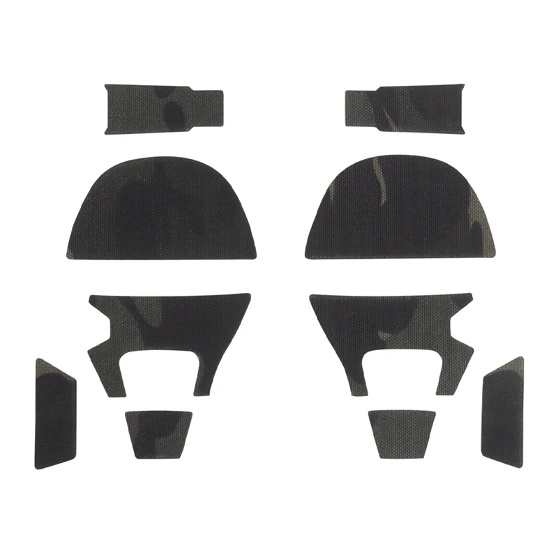 وحدات سماعة ملصق مزخرفة غطاء التصحيح مع هوك وحلقة ل غطاء للأذنين التكتيكية ملحق GEN6 التكتيكية سماعة التفاف ل AMP