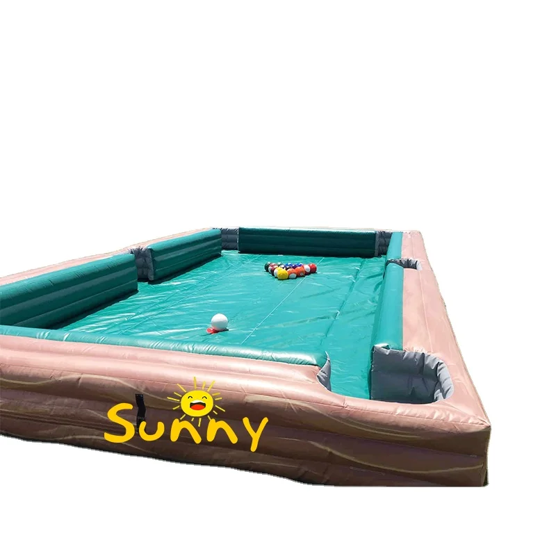 New hot sale Inflatable Pool Table Soccer Inflatable Football Snooker Inflatable Human Billiards