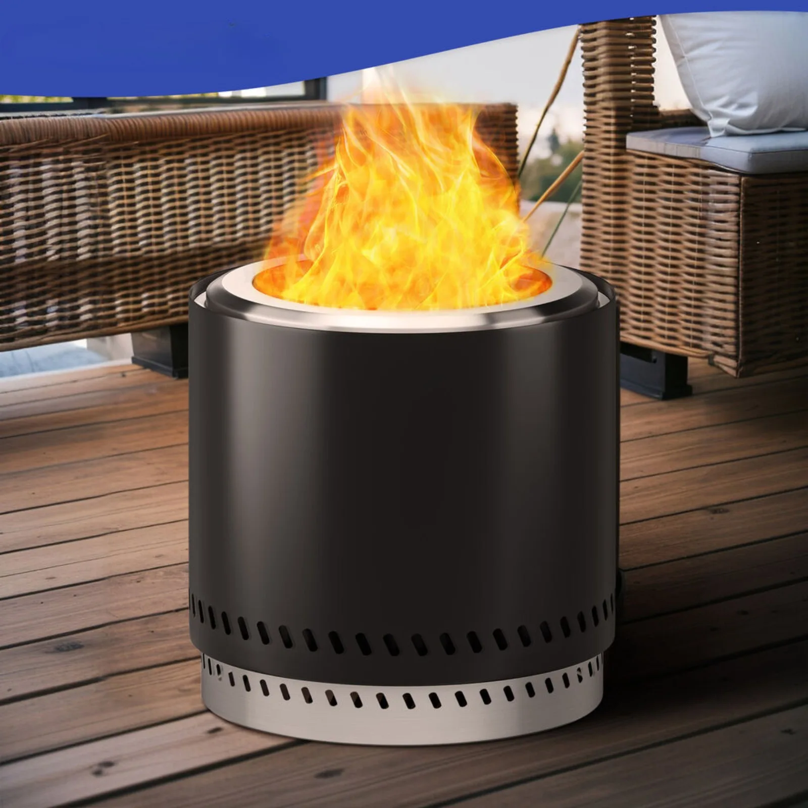 US Fire Pit Smokeless 15