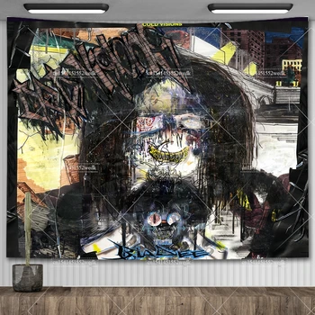333 Bladee Tapisserie Wandbehang Kunst Poster für Schlafzimmer Hip Pop Musik Album Meme Tapes trys Party Hintergrund Home Decoration