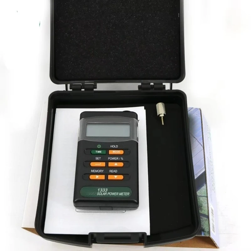 1333 Solar Power Meter with User Calibration Factor Setting