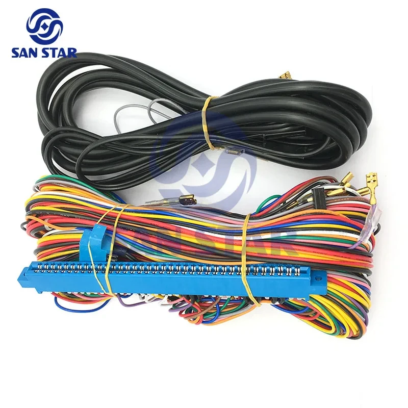 36Pin+10Pin Wiring Harness For SKILL MACHINE Coin Operate game pcb / For red board / Slot arcade game machine