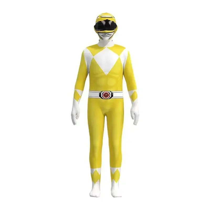 Volwassen Samurai Sentai Shinkenger Rangers Kostuum Volwassen Superheld Cosplay Halloween Verjaardagsfeestje Jumpsuit Zentai Pak