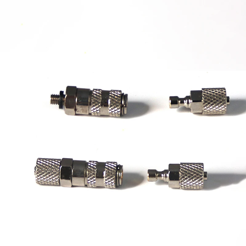 3 مللي متر الهيدروليكية التغيير السريع المشترك الخيوط فوهة النفط JDM-32O ل 1/14 تاميا مركبة يتم التحكم بها عن بُعد جرار حفارات محمل لعبة قطع غيار السيارات #6