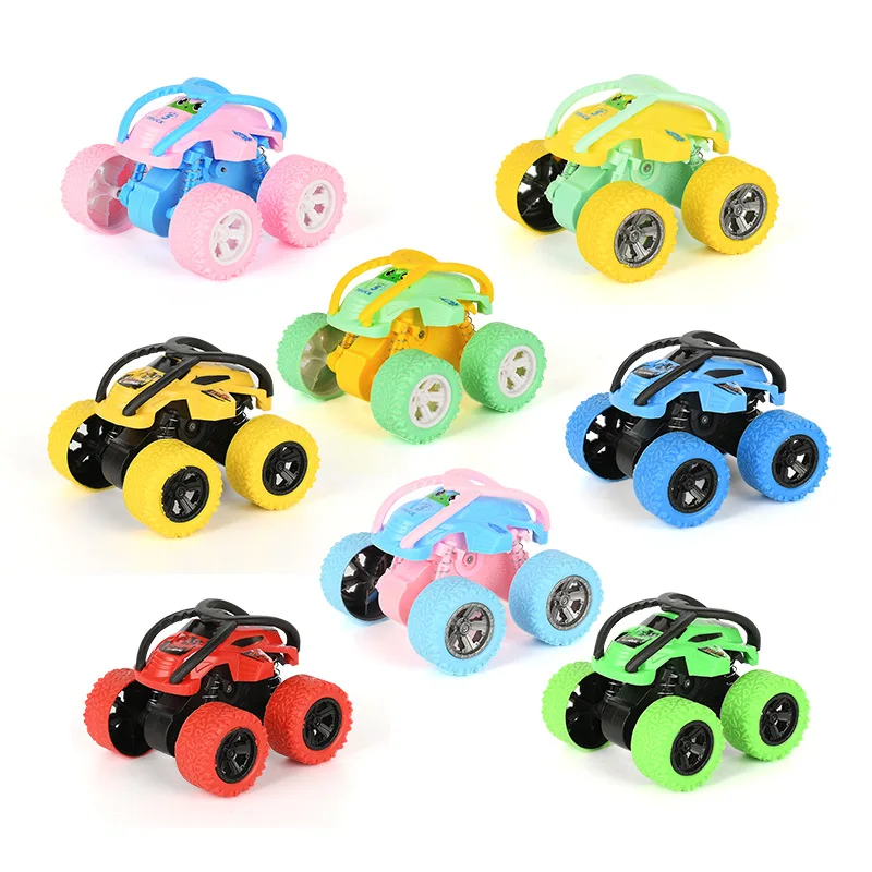 

Inertial Off-Road Vehicle Toy Super Fall Resistant Climbing Model Car Children's Four-Wheel Drive Toy 360 Degree Rotation B421