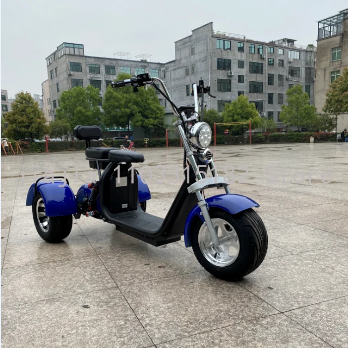 

2025 two wheeled tricycle wide tire electric bicycle electric scooter