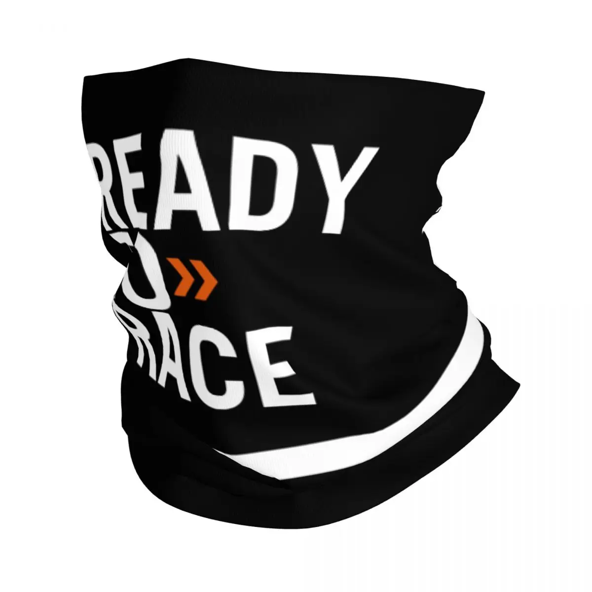 Custom Ready To Race Bandana Winter Neck Warmer Windproof Wrap Face Scarf for Ski Racing Sport Motorcycle Rider Gaiter Headband