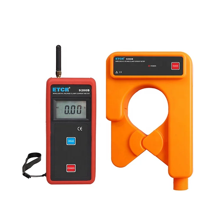 

ETCR9200B Innovative and stable H / L voltage clamp leakage current meter AC 0mA-1200A