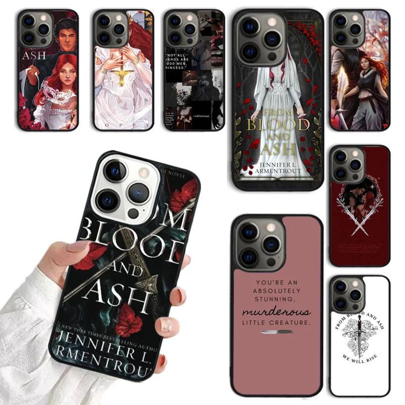 From Blood And Ash Mobile Phone Cases Cover For iPhone 16 15 14 12 13 mini 11 Pro MAX apple 6 7 8 Plus SE2020 Coque