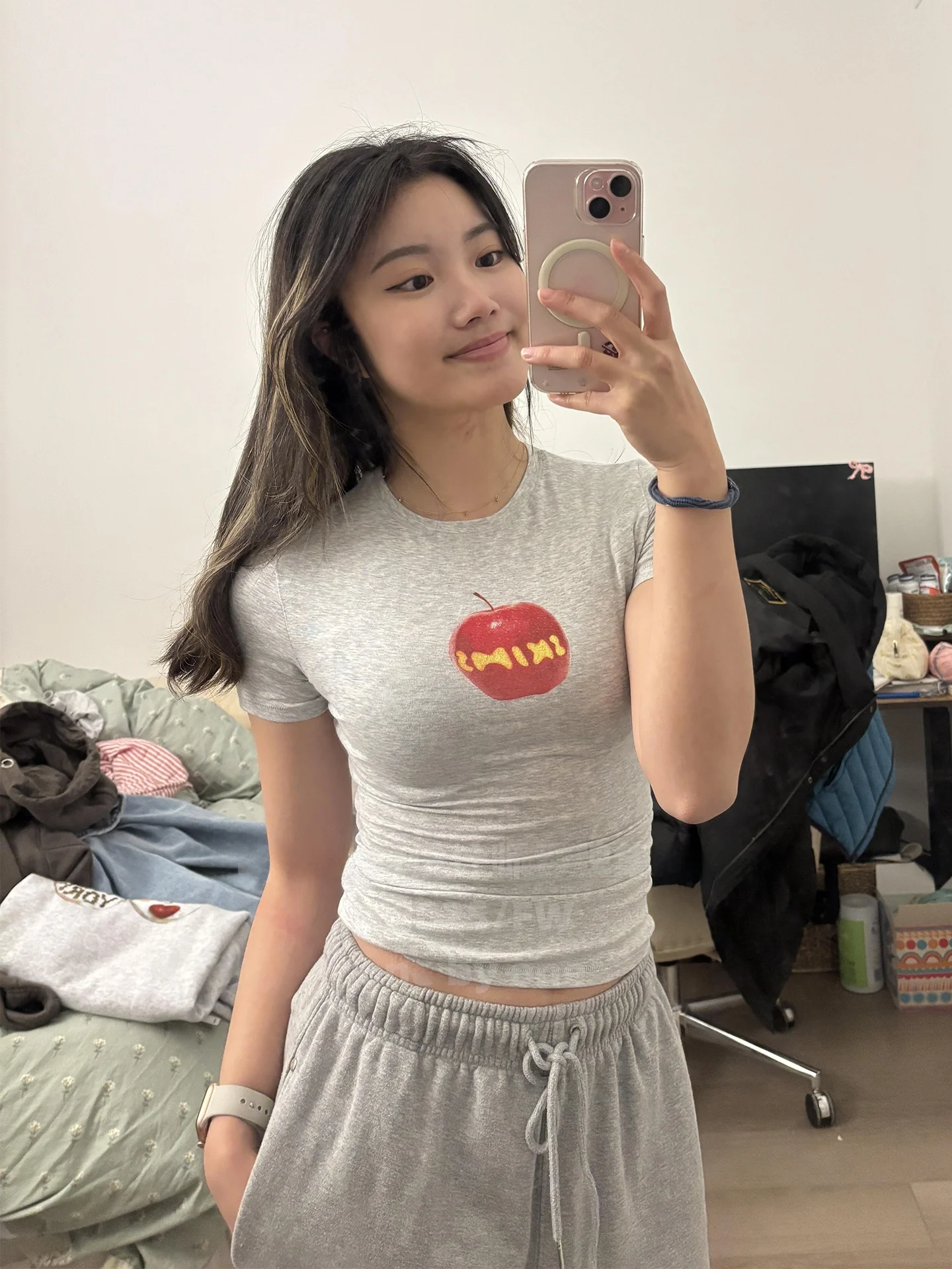 

Женская футболка Slim Fit с коротким рукавом, красная, с принтом, в винтажном стиле, из хлопка, с круглым вырезом, укороченная, модная, для девушек, весенняя новинка