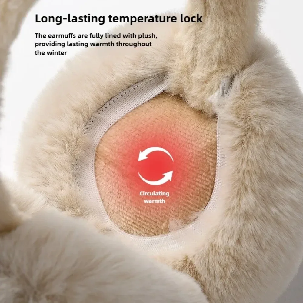 أغطية أذن قطيفة عصرية جديدة ، أغطية أذن شتوية دافئة للسيدات ، أغطية أذن ، أغطية أذن عصرية مضادة للتجمد للطلاب