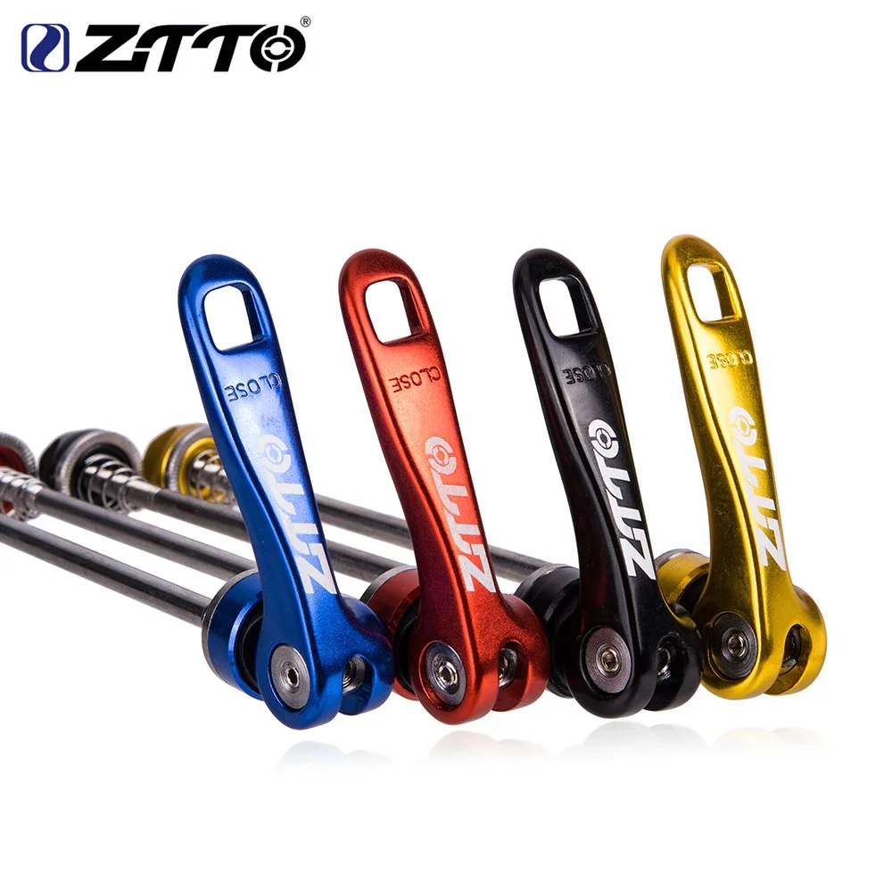 ZTTO MTB QR-Sperrachsen 100 135 Fahrradteile Rennrad Felgen-Schnellspanner Aluminium Radnaben-Schnellspanner