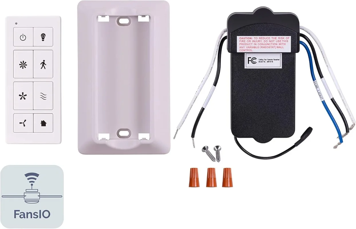 

51658-01 Универсальный потолочный вентилятор SMART с поддержкой Wi-Fi и настенным креплением, белый