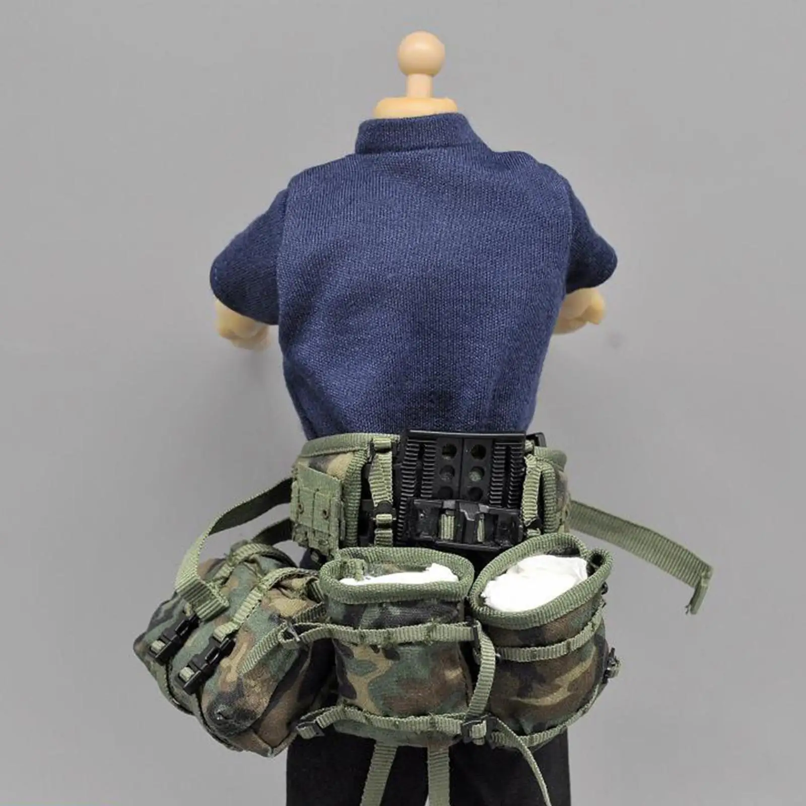 2x bolsa utilitária de figuras de ação masculinas em escala 1/6 para modelos de 12 polegadas