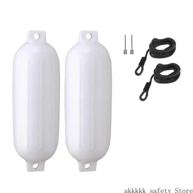 

XXFF Boat Bumpers Inflatable PVC Anti Collision Boat Accessory for Docking of Sailboats & Fishing Vessels
