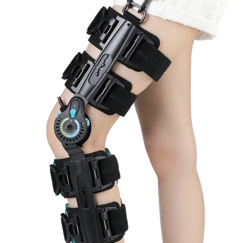 Knee Joint Fixation Brace Adjustable Menisci Ligament Tear Knee Pad Lower Limb Leg Fracture Bracket