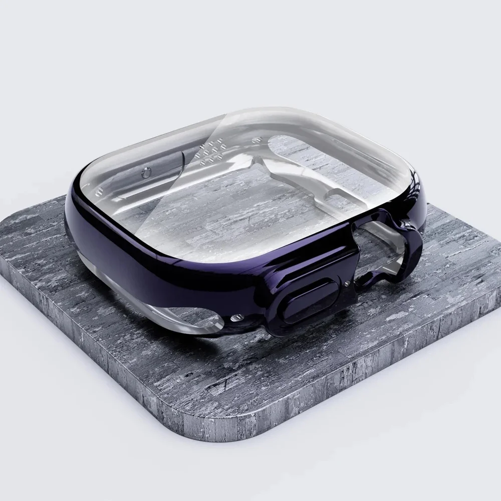 Cover for Apple Watch Case Ultra 3 2 1 49mm smart watch accessories TPU bumper Screen Protector iWatch Apple watch series Ultra2