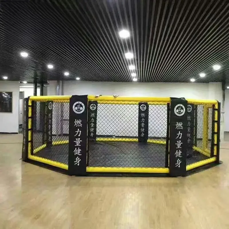 Factory wholesale simple floor cage fighting sanda high barrier boxing octagon cage