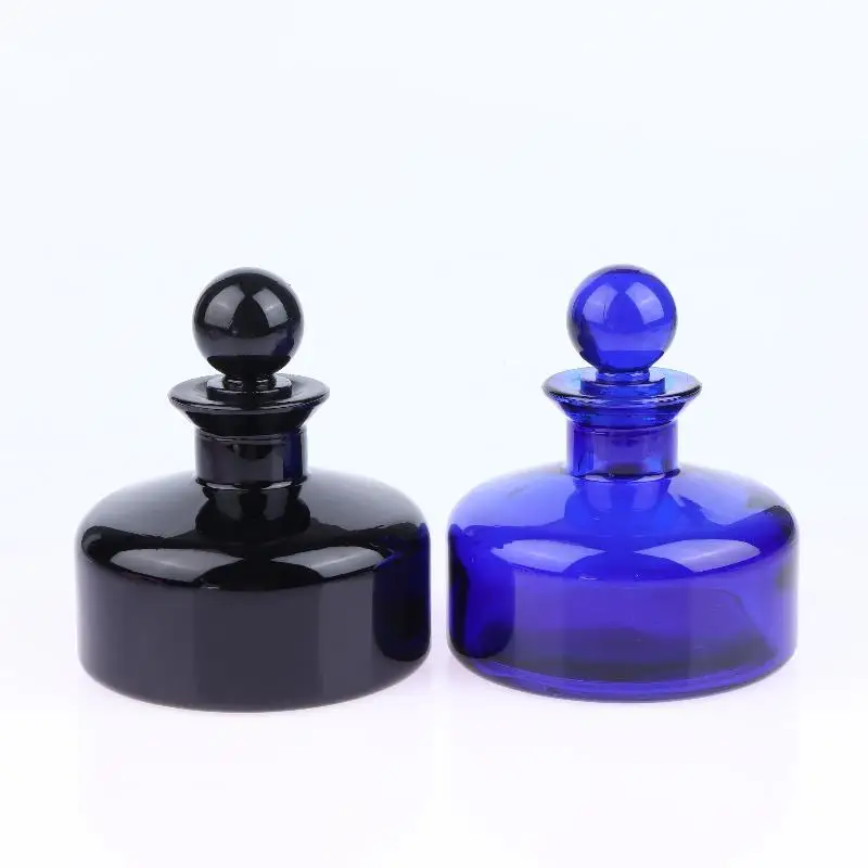 150ml Black Glass Bayonet‑Type Refillable Aromatherapy Empty Bottle