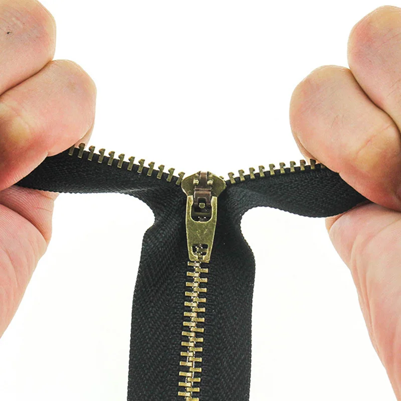 4# 10-18cm Closed End Self-locking Zipper Bags Garment Pants Metal Zipper Accessory Jeans Repair Diy Sewing Accessories