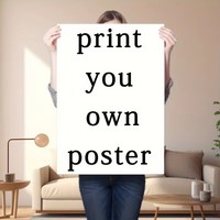 Custom Print Canvas Painting From Your Photos Wedding Birthday Poster Wall Art Decoration Pets Family Landscape Picture Decor