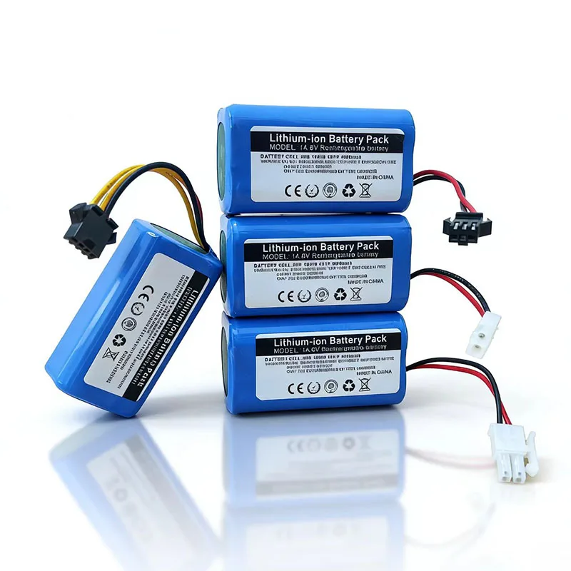 18650 lithium battery pack specifications 4S1P 14.8V 2600mAh-7000mAh suitable for searchlight Bluetooth speakers, etc.