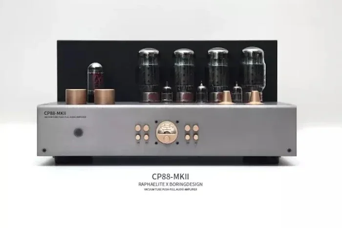 

Raphaelite CP88-MKII KT88 Push-Pull Tube Amp HIFI EXQUIS Lamp Amplifier with Remote